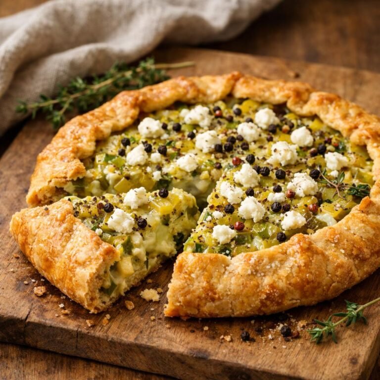 Tarte poireaux Poivre Likouala