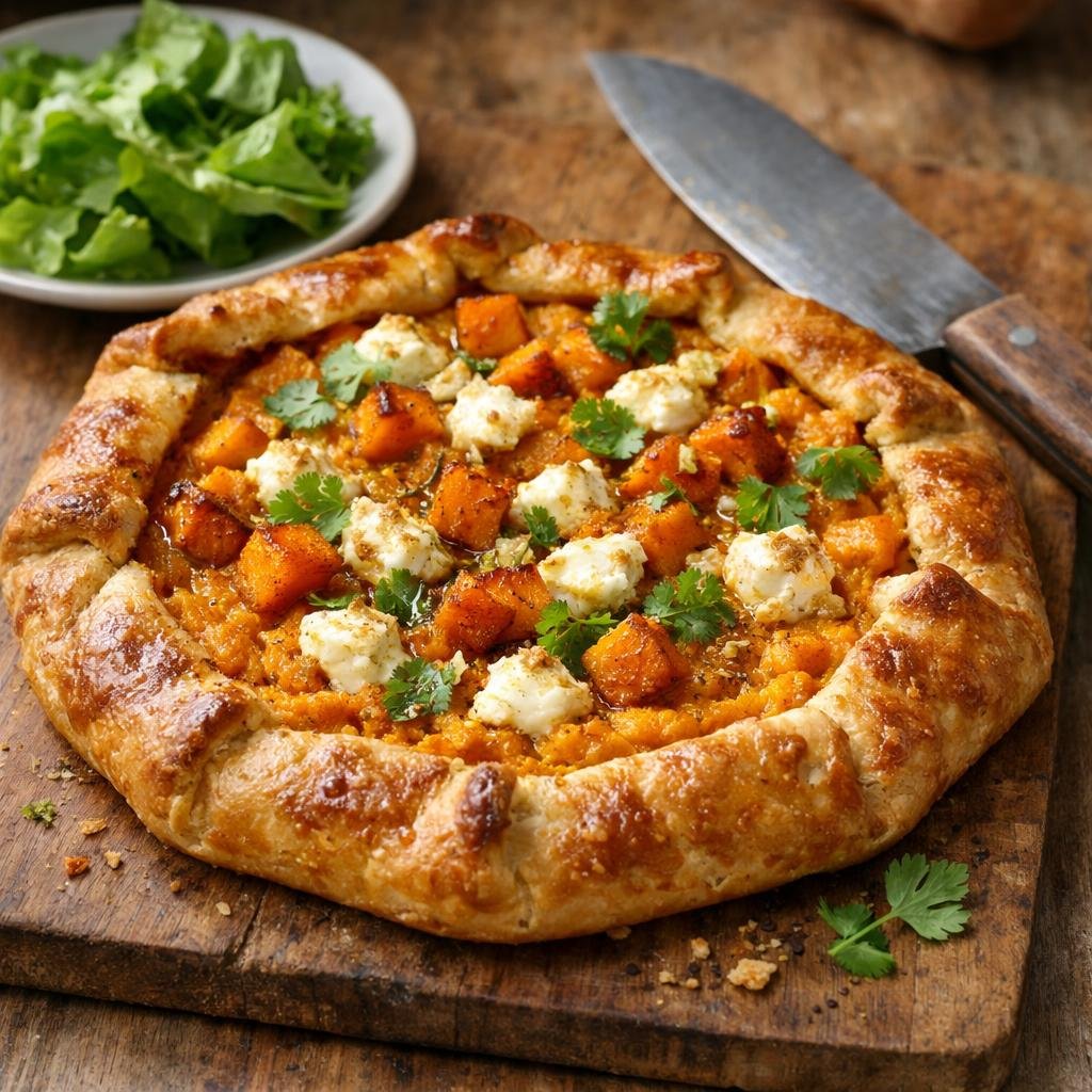 tarte potimarron curry