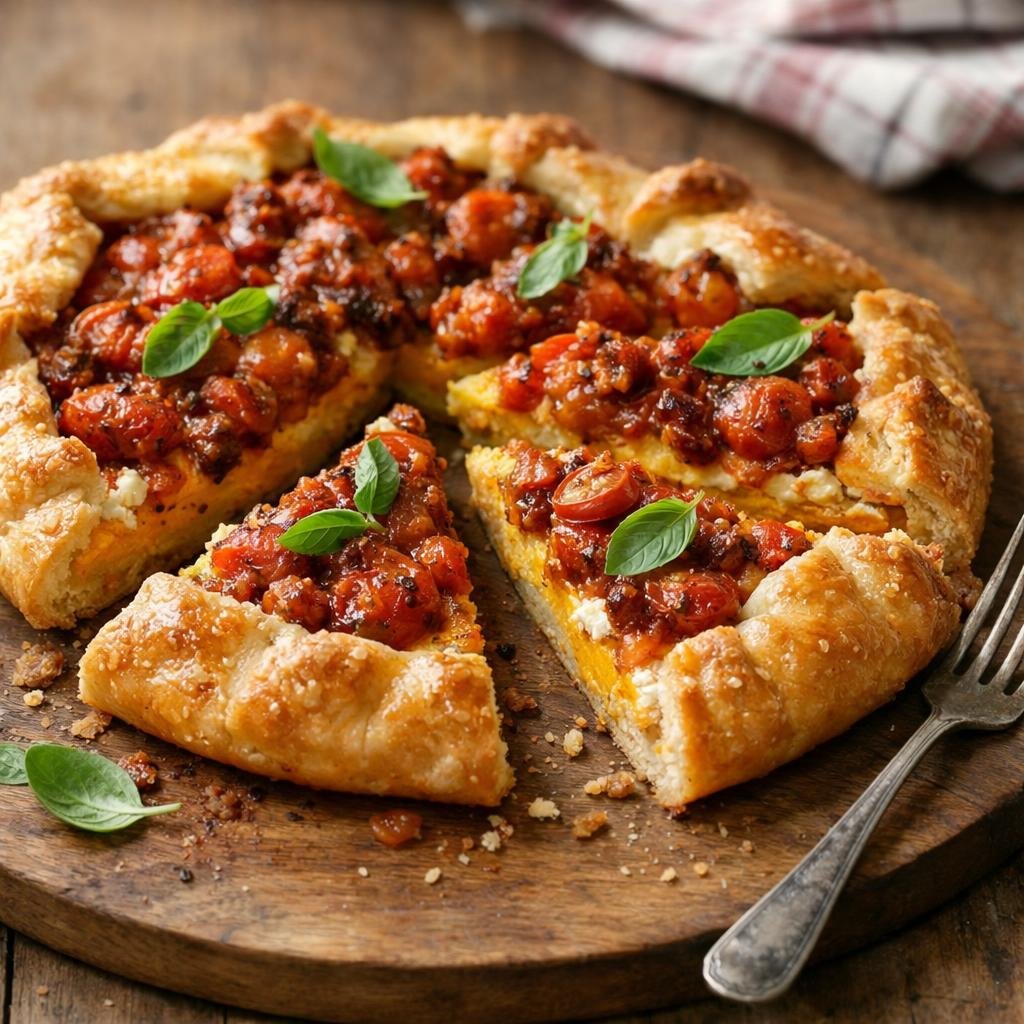 tarte potimarron ricotta