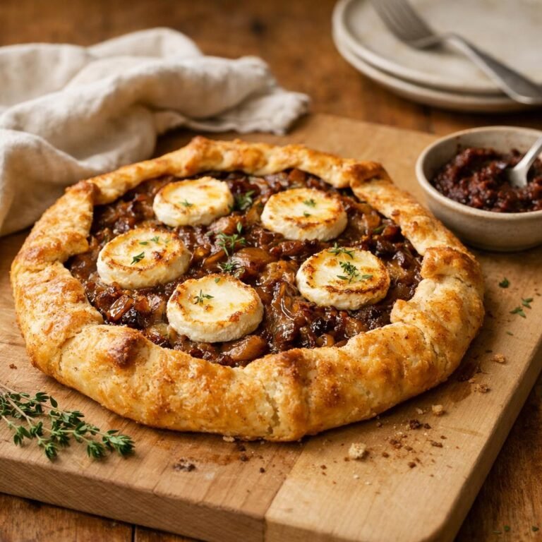 Tarte rustique ancho