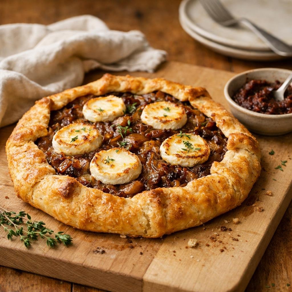 Tarte rustique ancho