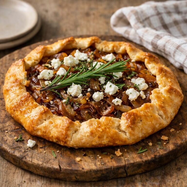 tarte rustique romarin