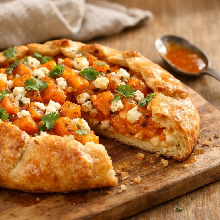 tarte rustique butternut