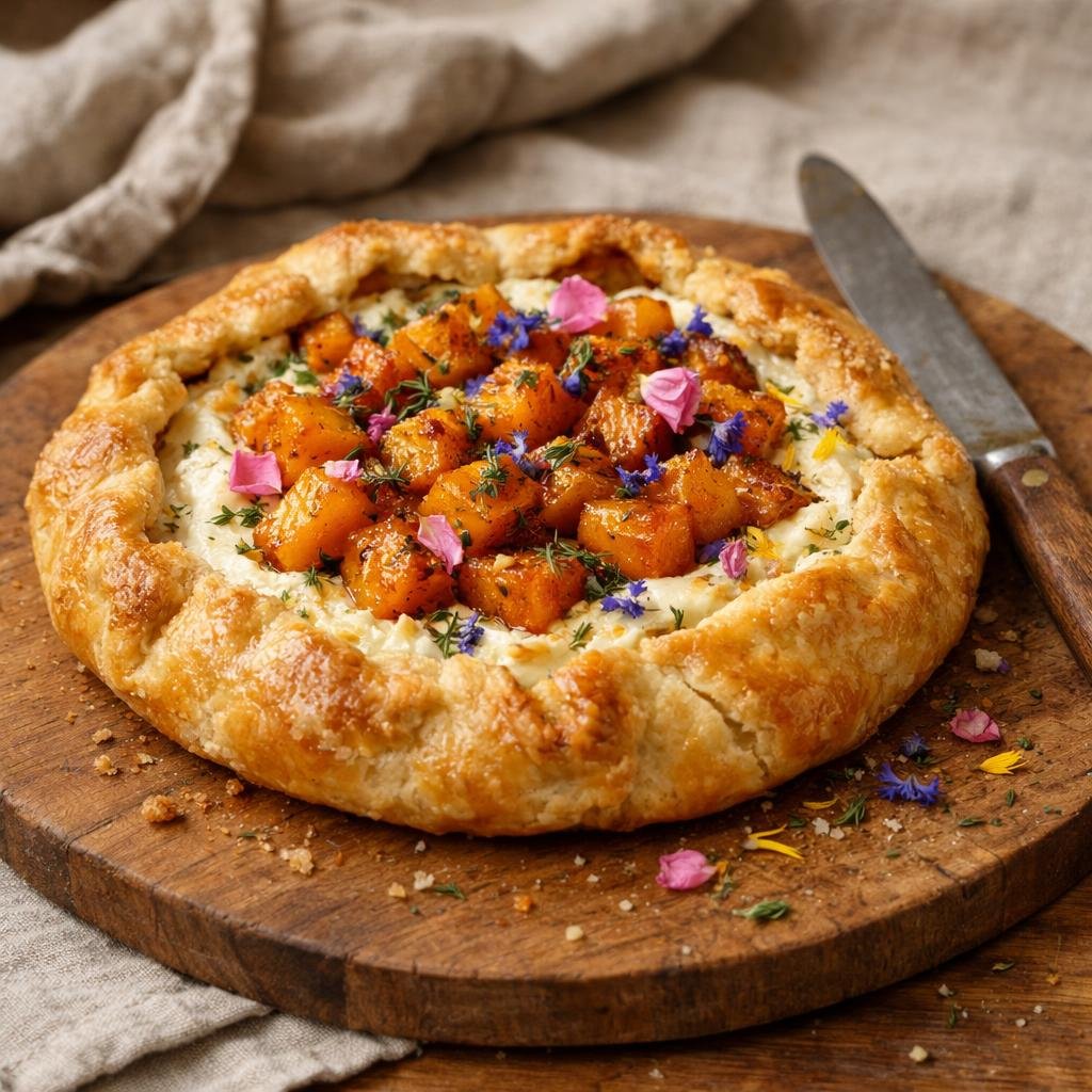 tarte rustique butternut