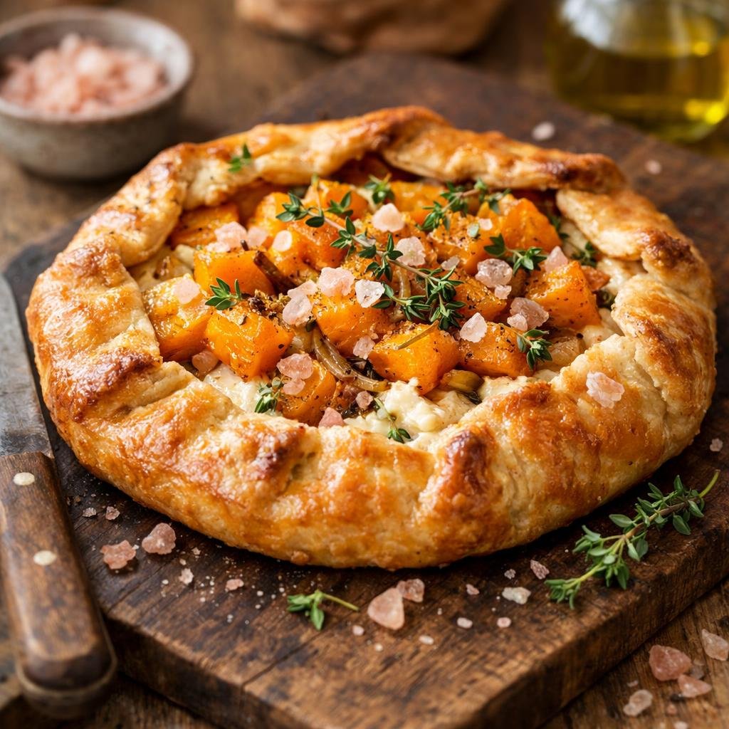 Tarte rustique butternut