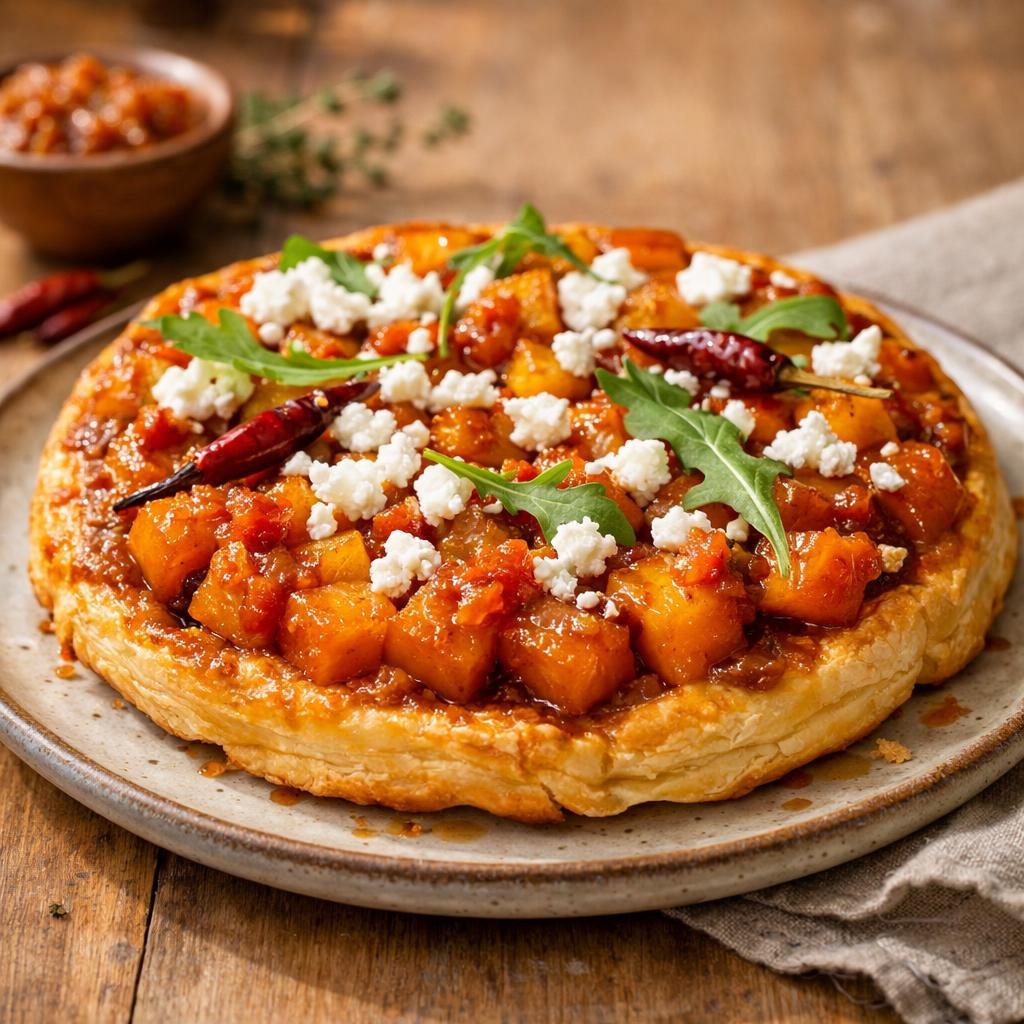 Tarte tatin butternut Rawit