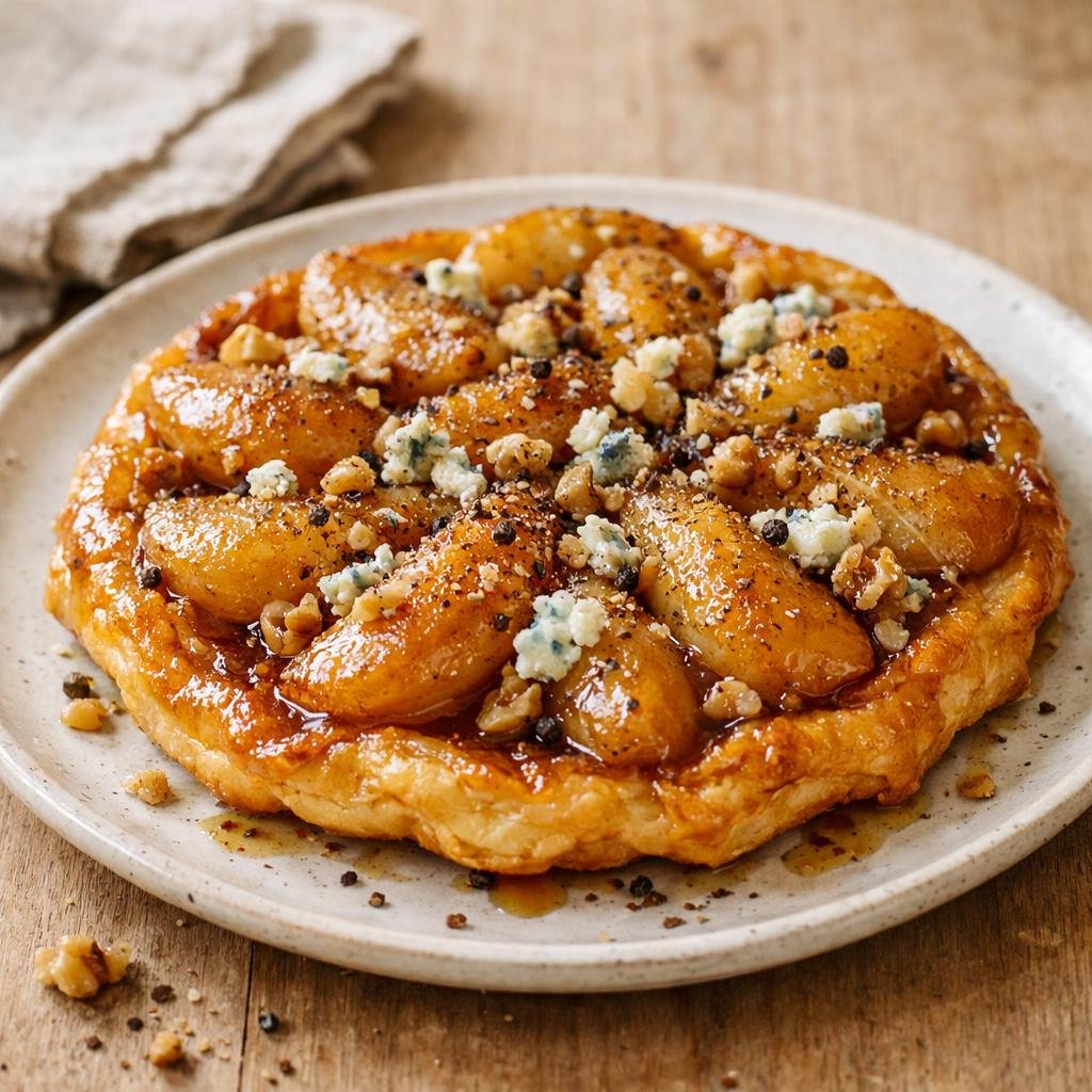Tarte Tatin de poires