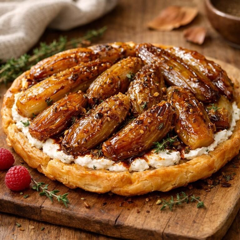 Tarte tatin d'endives