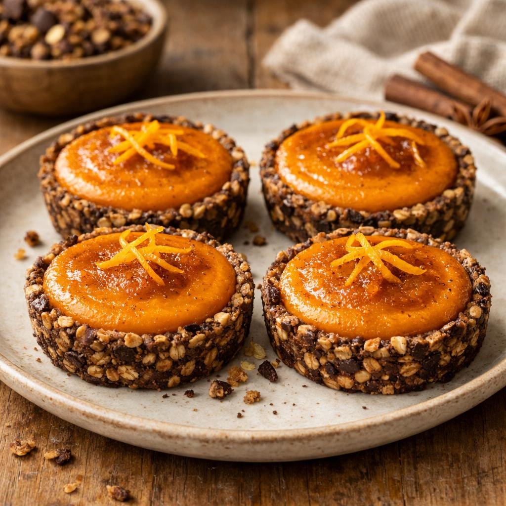 Tartelette potimarron muesli