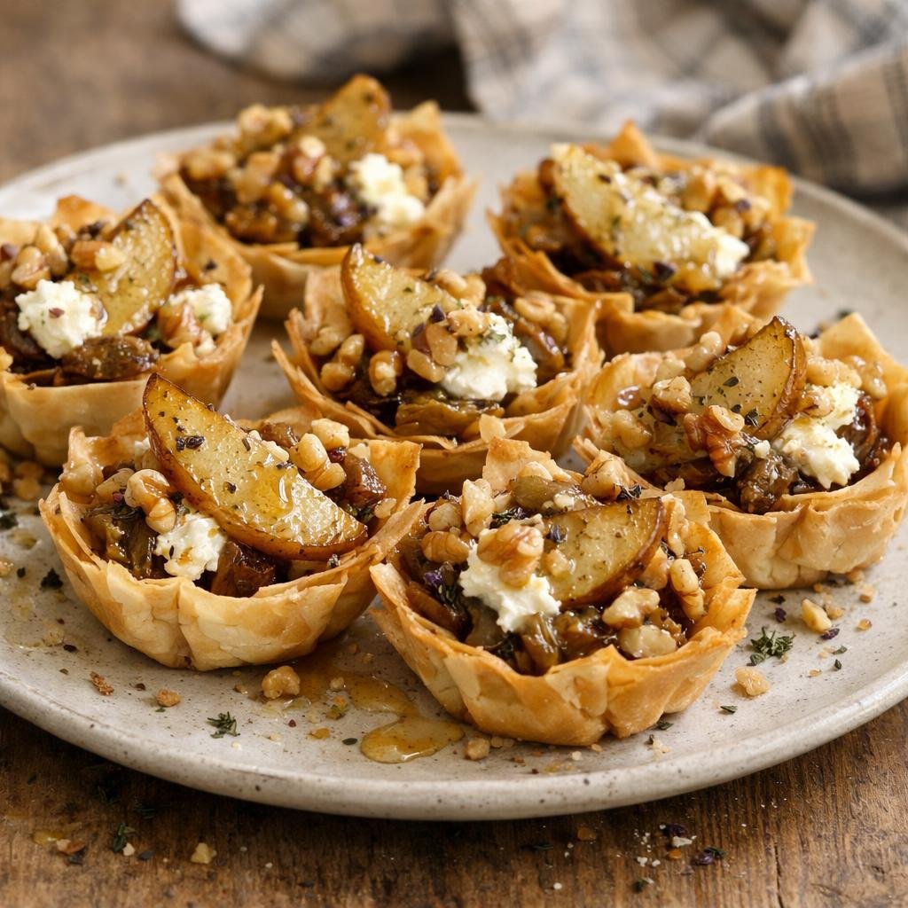 Tartelettes filo endives