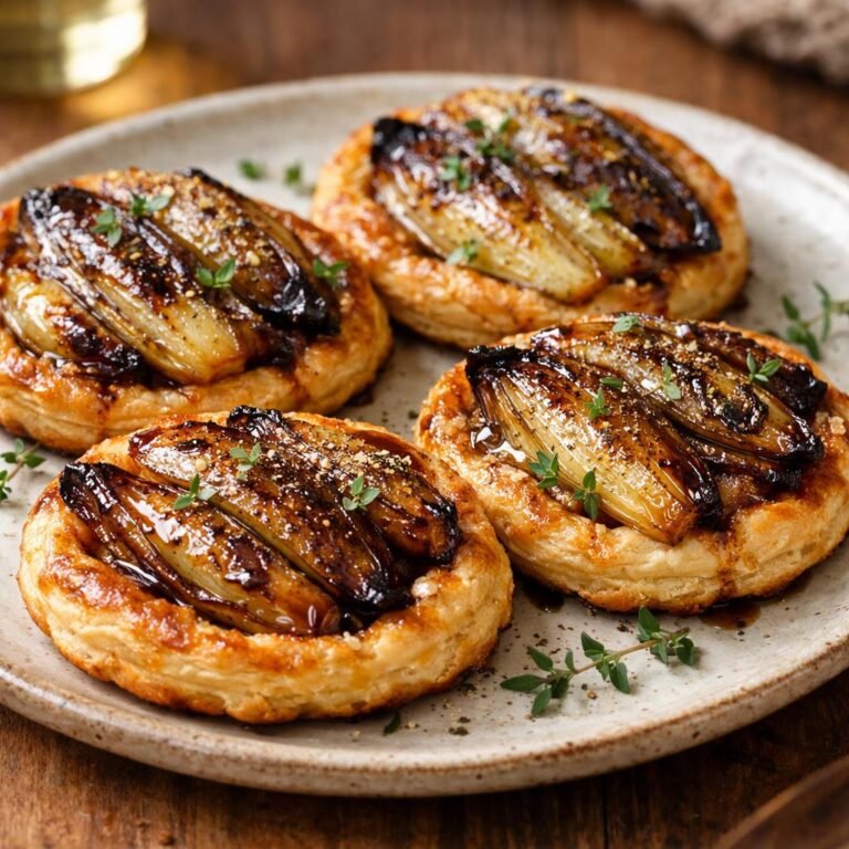 tatin d'endives au poivre