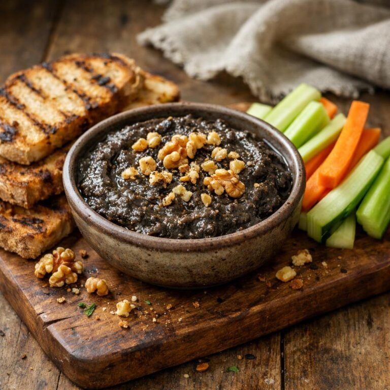 Tartinade ail noir