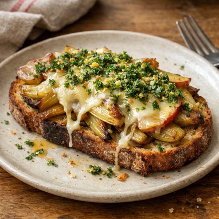tartine endives comté