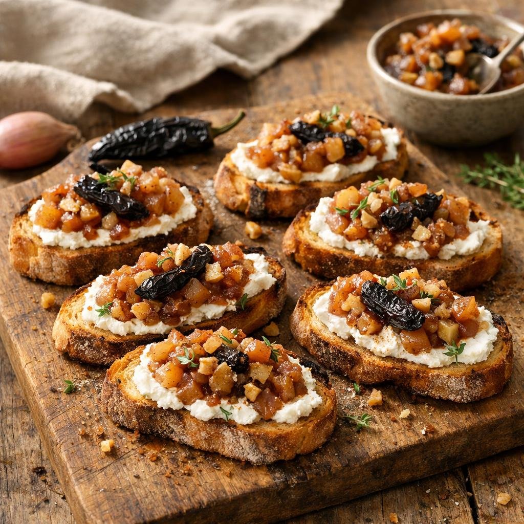 Chutney de poires au Pasilla