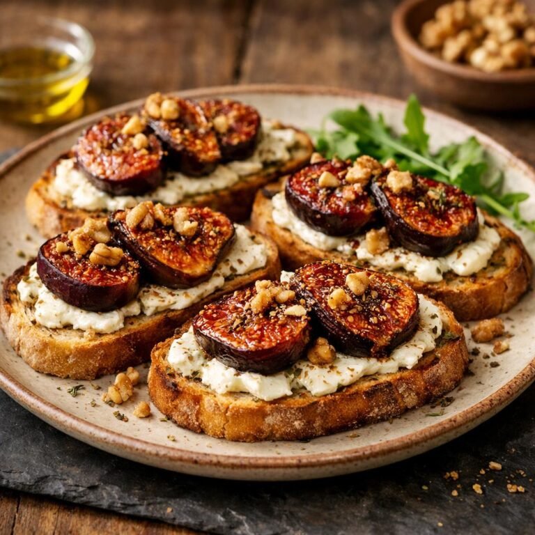 Tartines chaudes chèvre