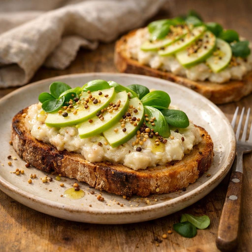 Tartines de céleri‑rave