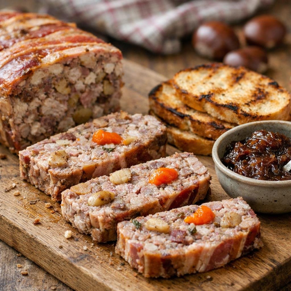 Terrine porc châtaignes