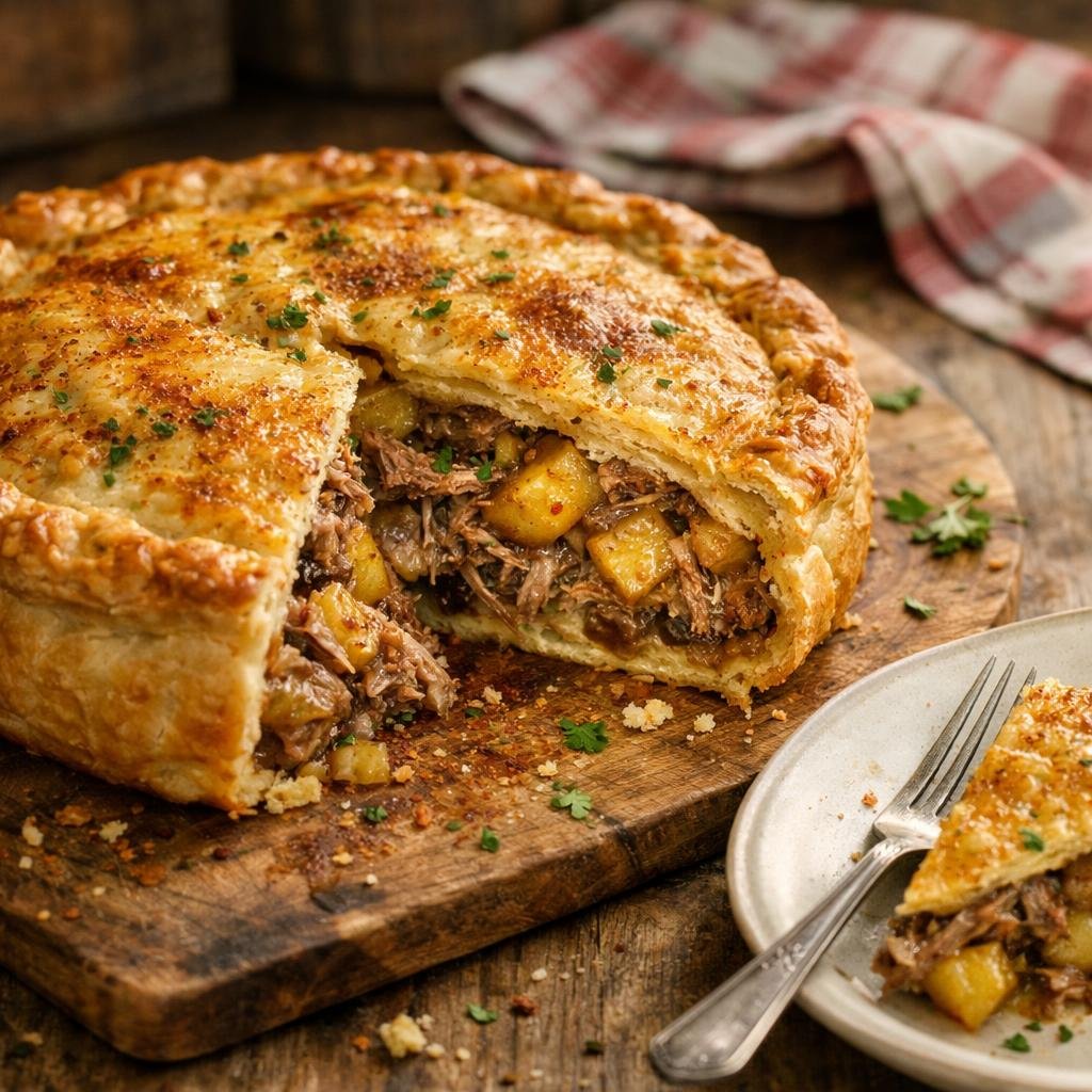 Tourte au confit