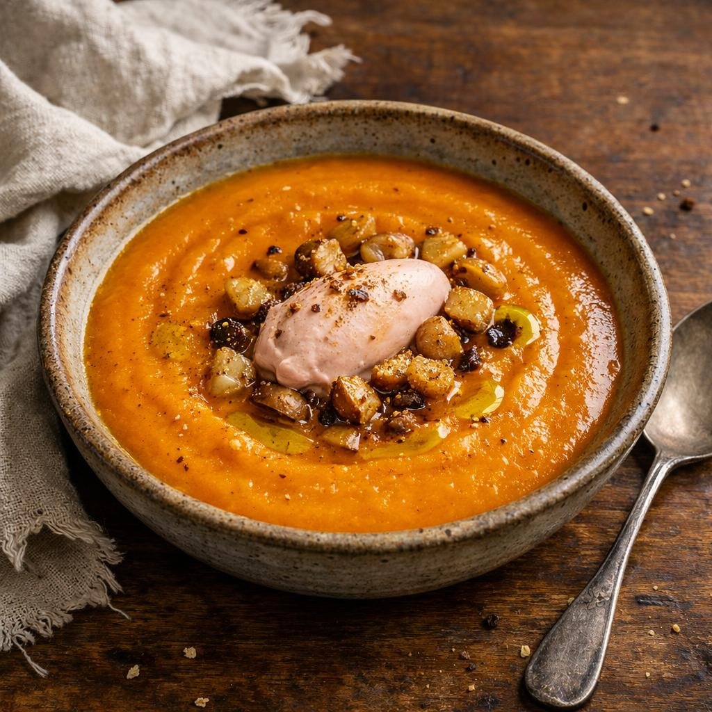 Velouté butternut chipotle