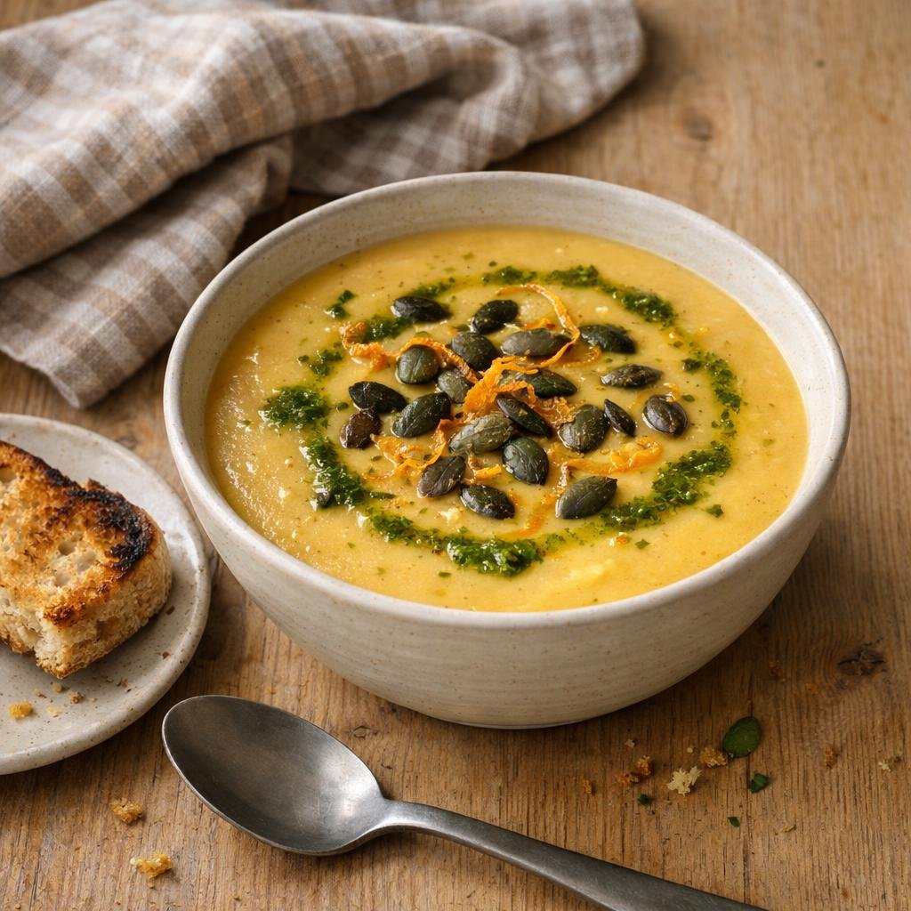 velouté butternut courgette