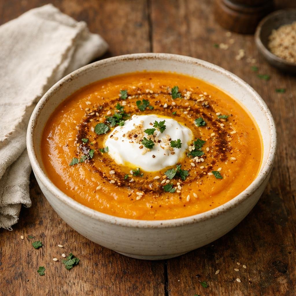 Velouté butternut épicé