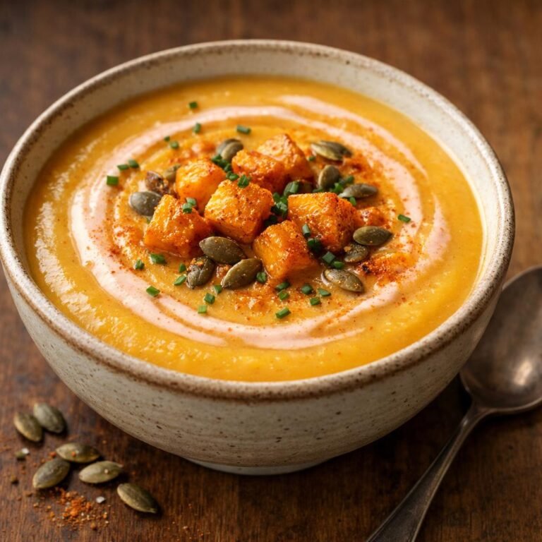 Velouté butternut épicé