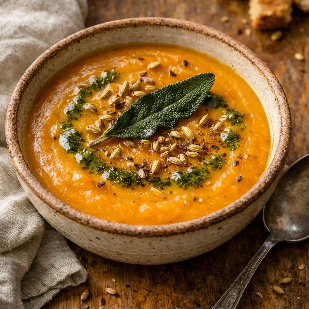 Velouté butternut fenouil