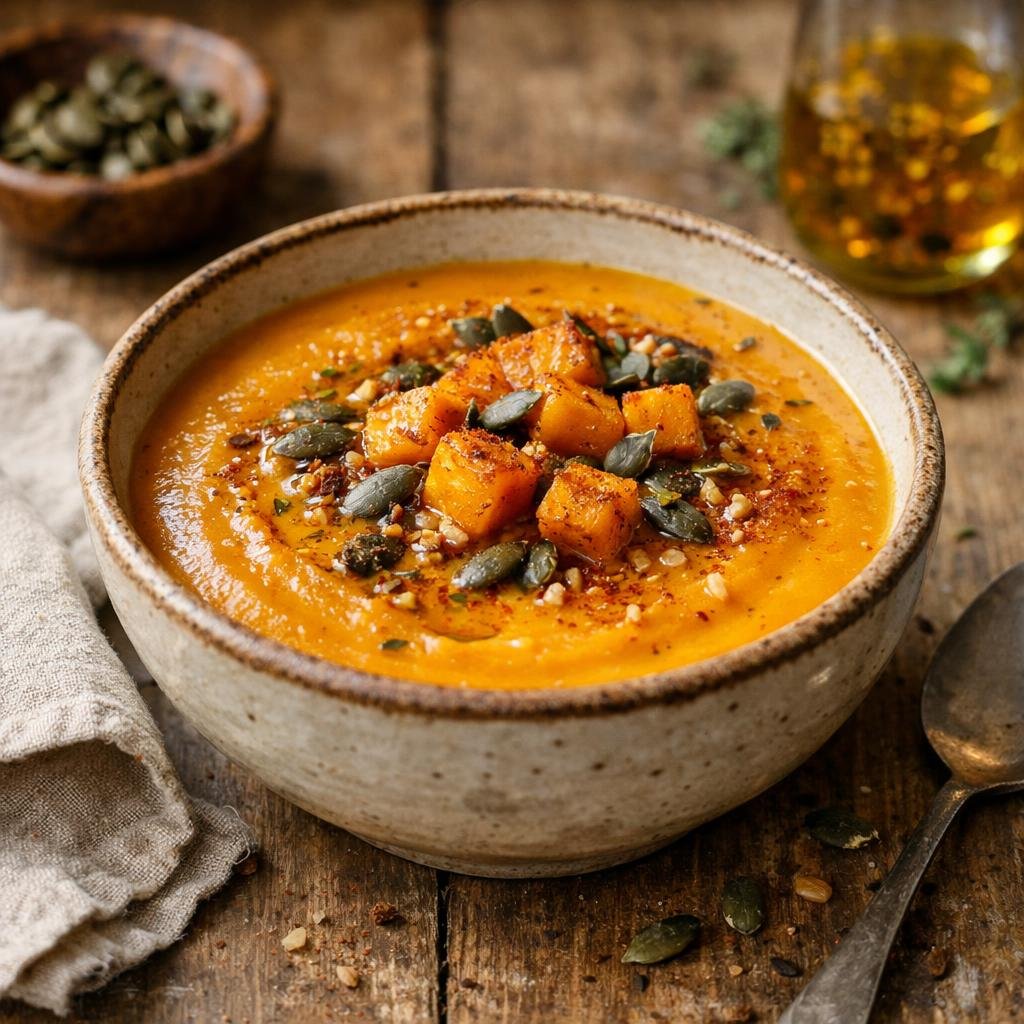 Velouté butternut fumé