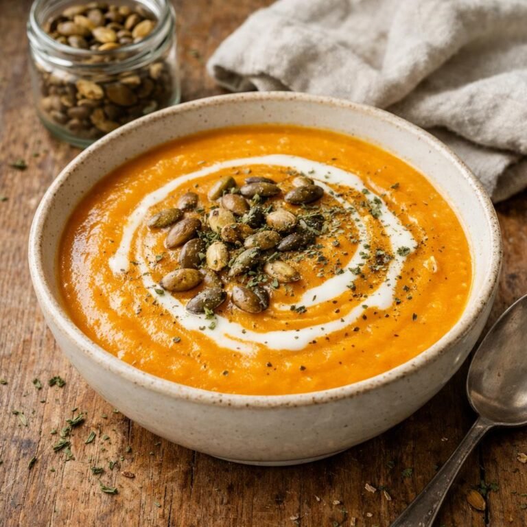 velouté butternut menthe