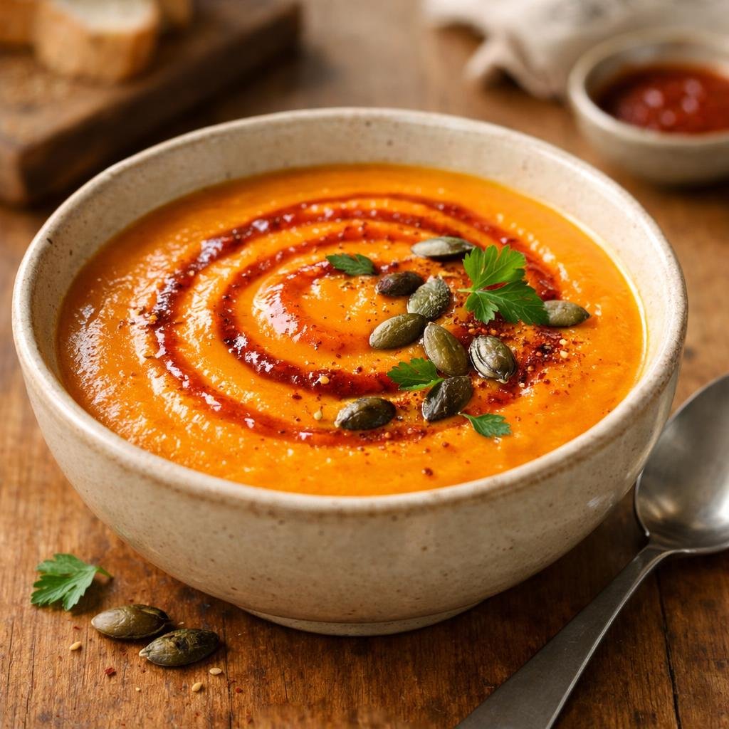 Velouté butternut paprika fumé