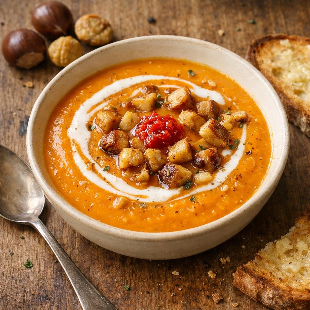 Velouté butternut piment