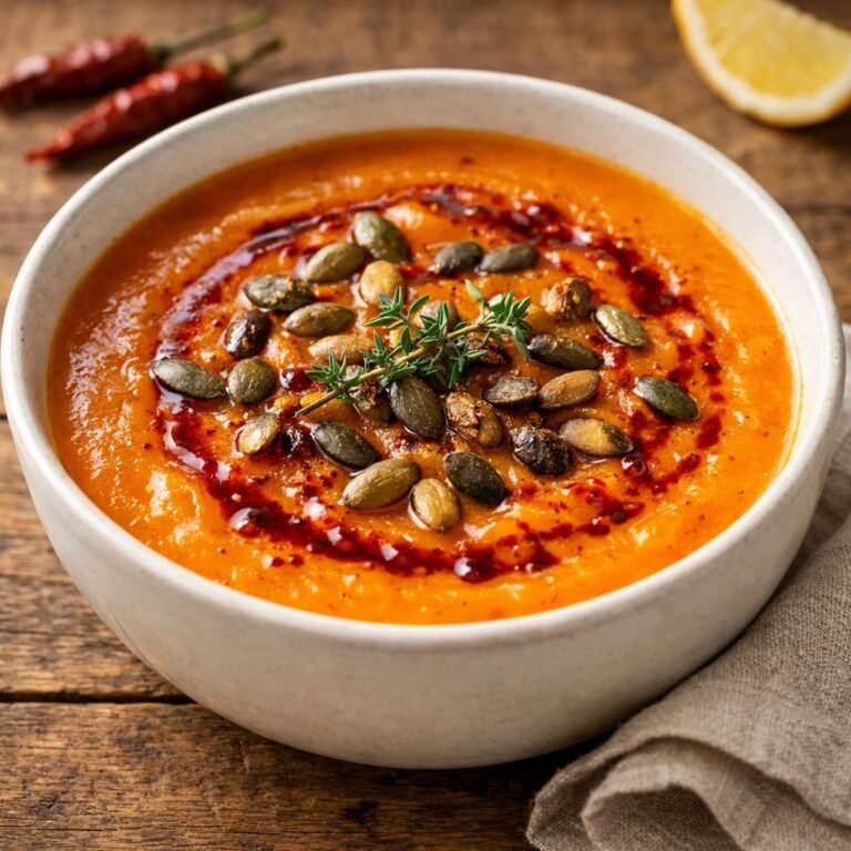 velouté butternut pimenté