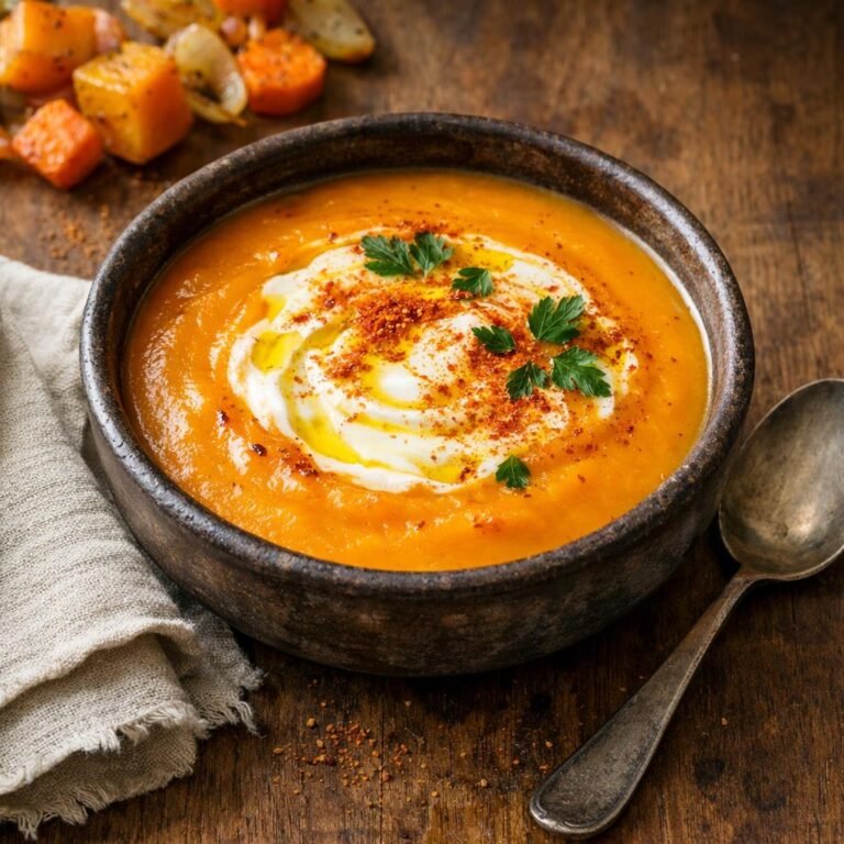 Velouté butternut rôti