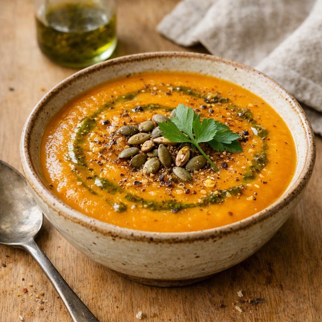 Velouté butternut rôti