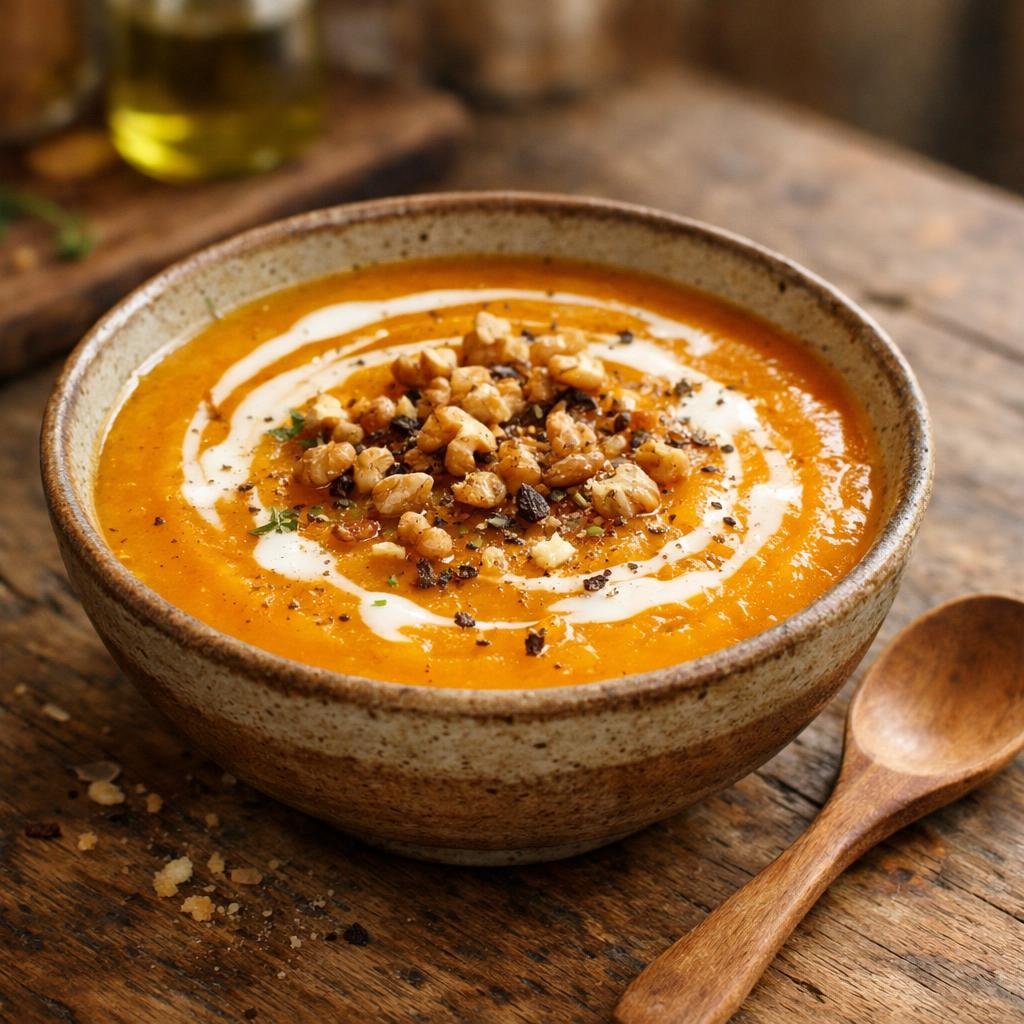 Velouté de butternut au carvi