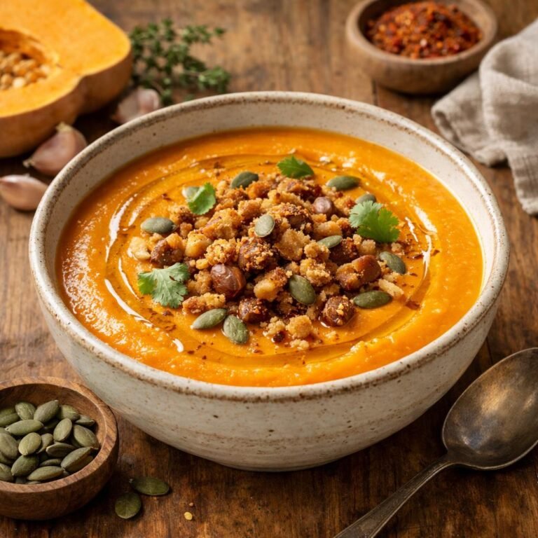 velouté de butternut fumé