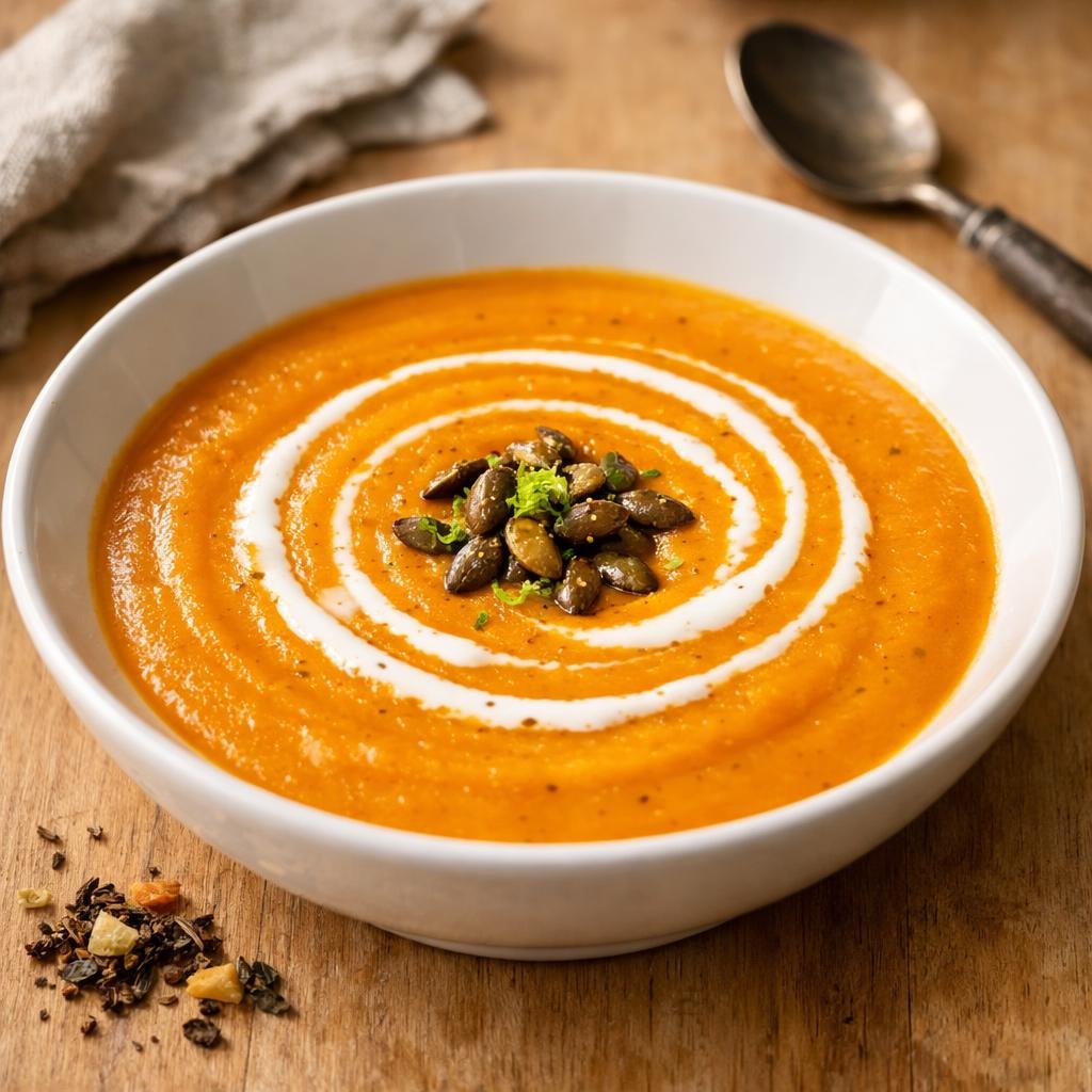 Velouté butternut infusé