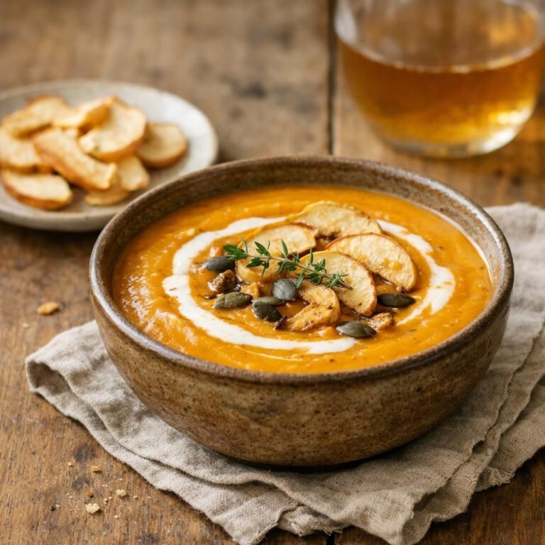 velouté butternut pommes