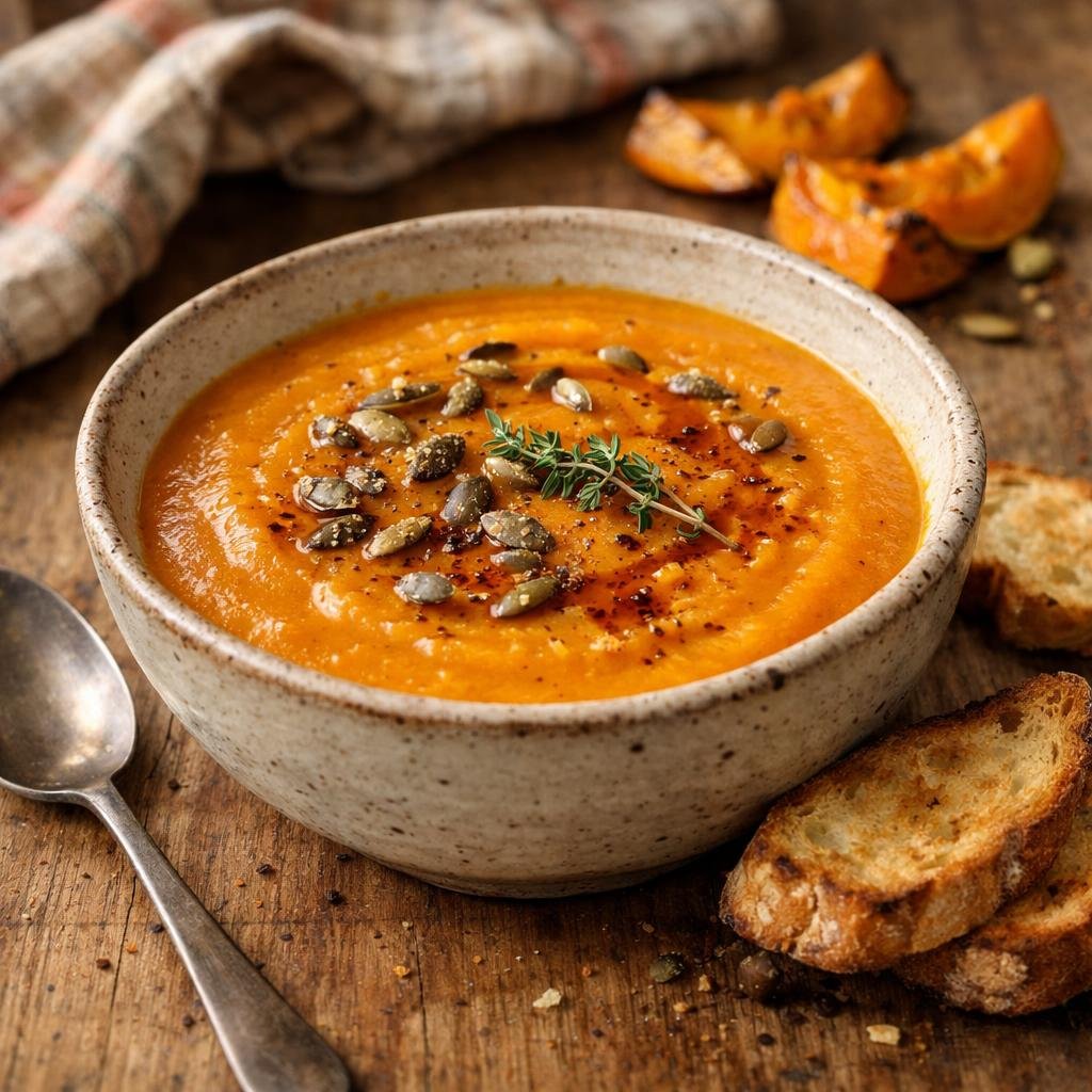 Velouté de butternut rôti