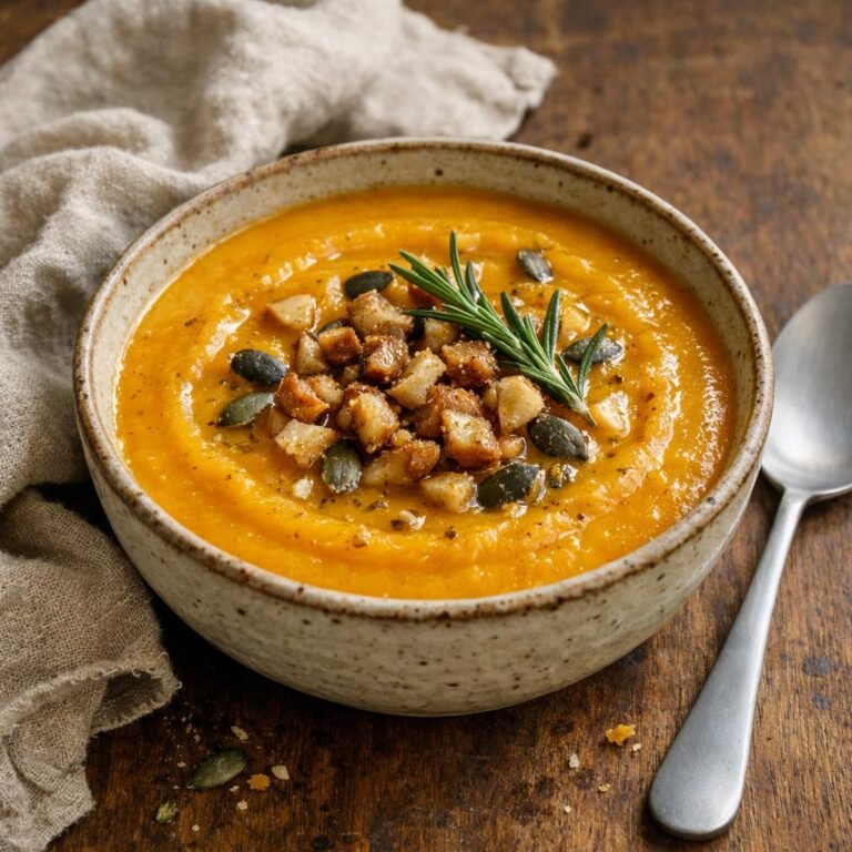 Velouté de butternut rôti