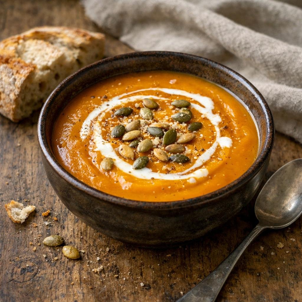 velouté de butternut rôti