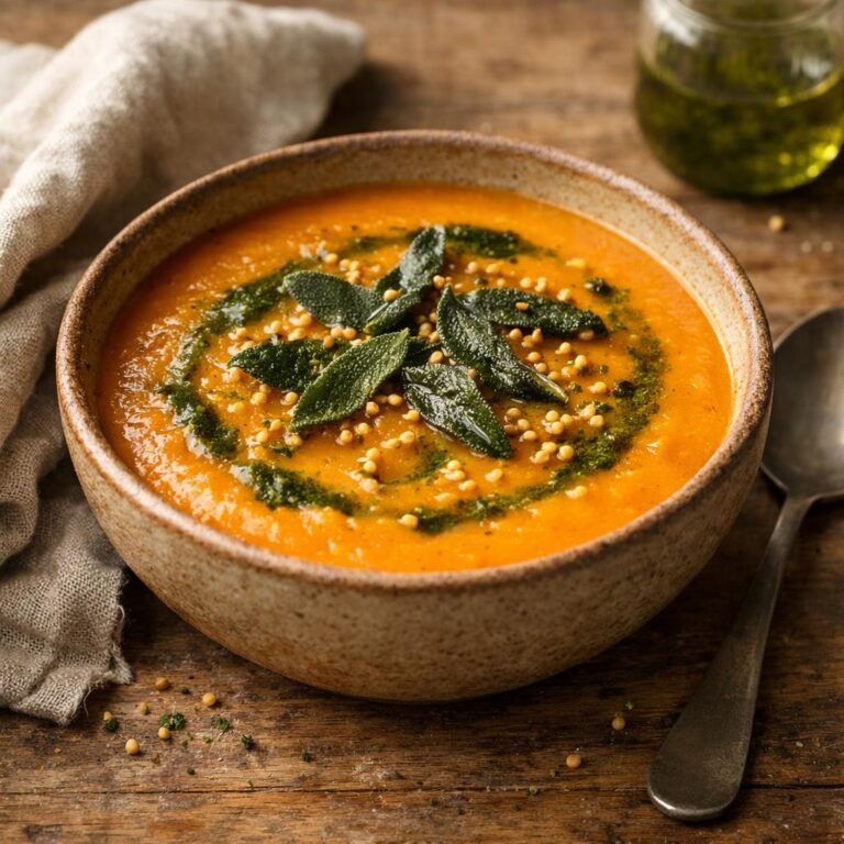 Velouté de butternut rôti