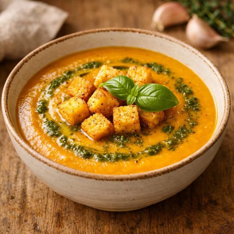 velouté de butternut rôti