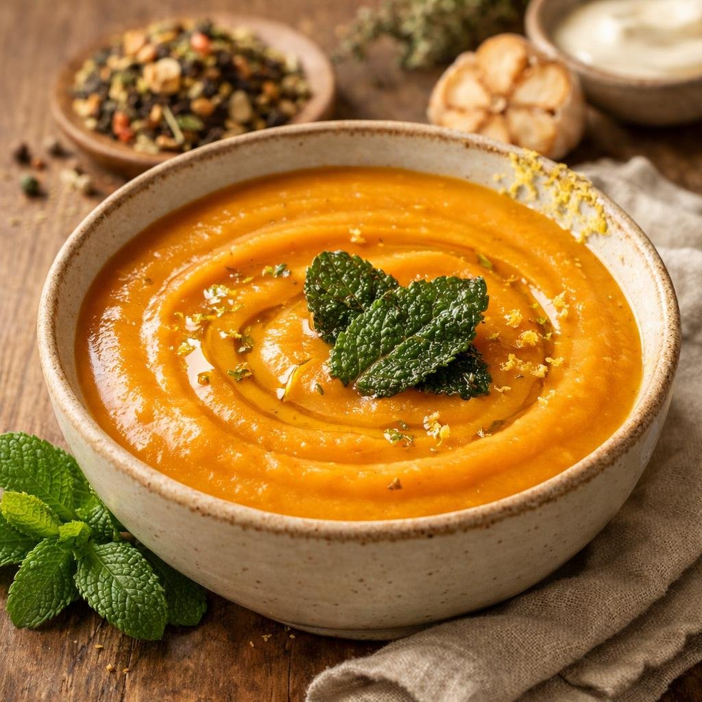 velouté potimarron thé