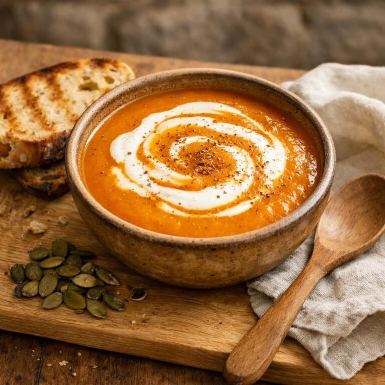 Velouté de potimarron carvi