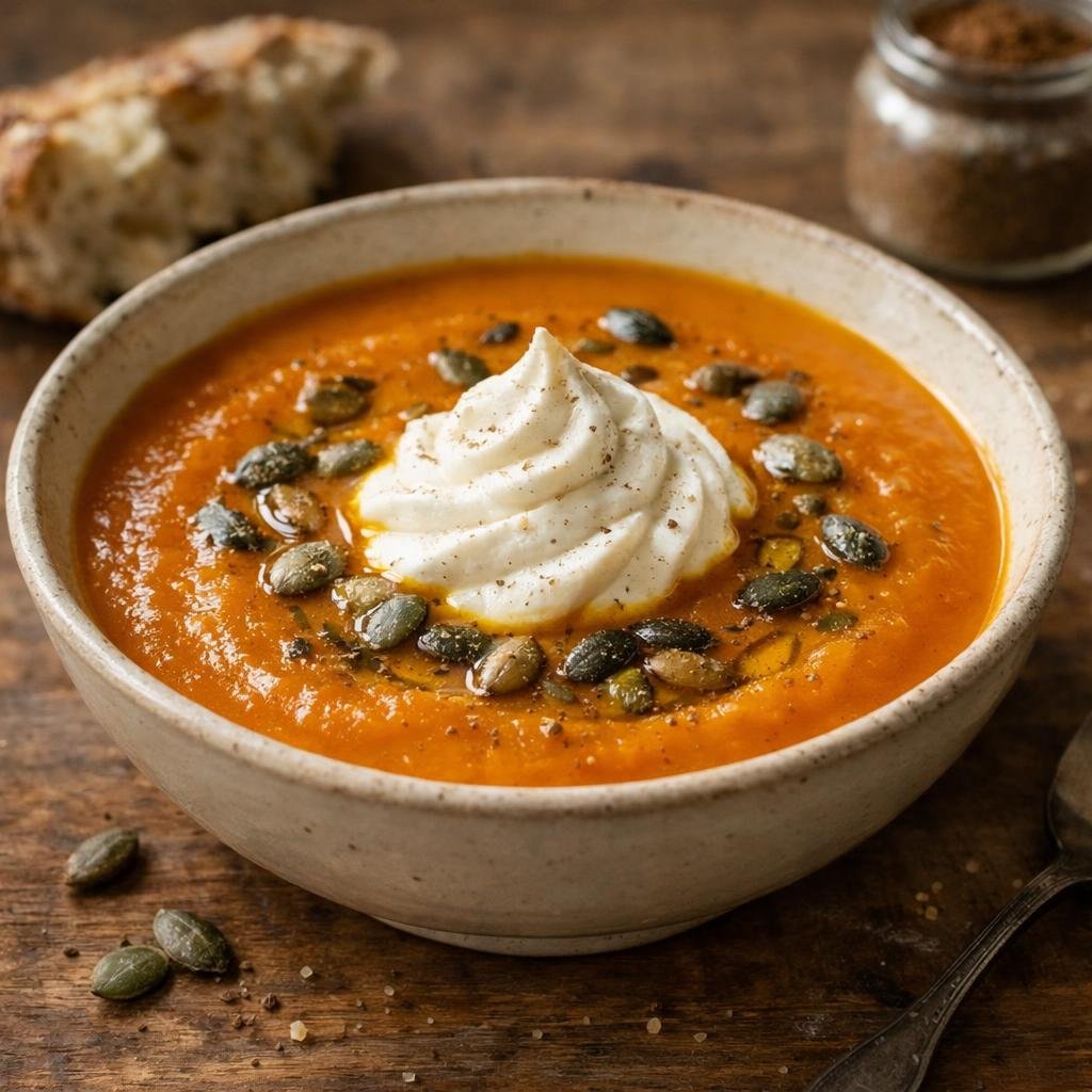Velouté potimarron vanille