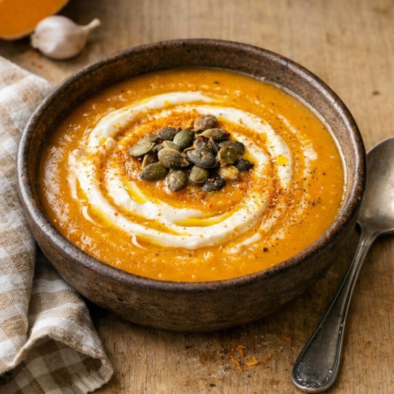 velouté potimarron mandarine