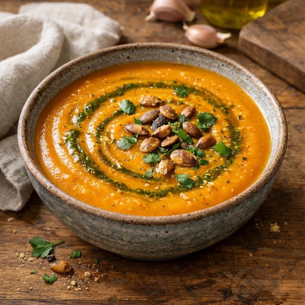velouté potimarron rôti