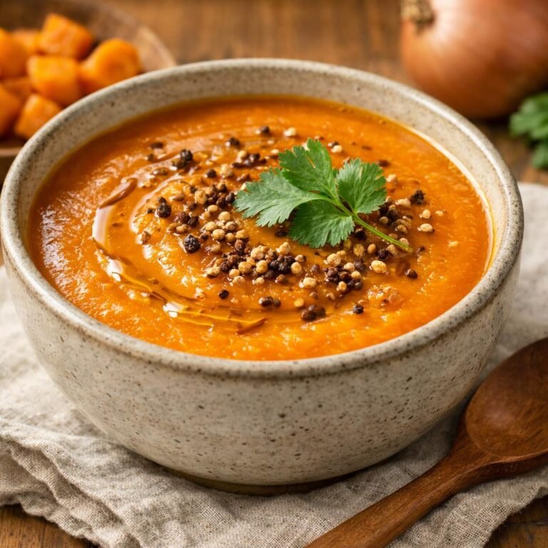 velouté de potimarron roussi