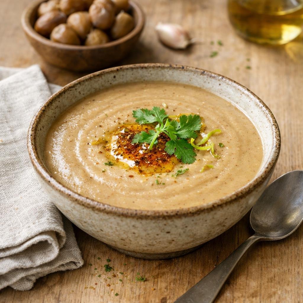 Velouté marrons lait coco